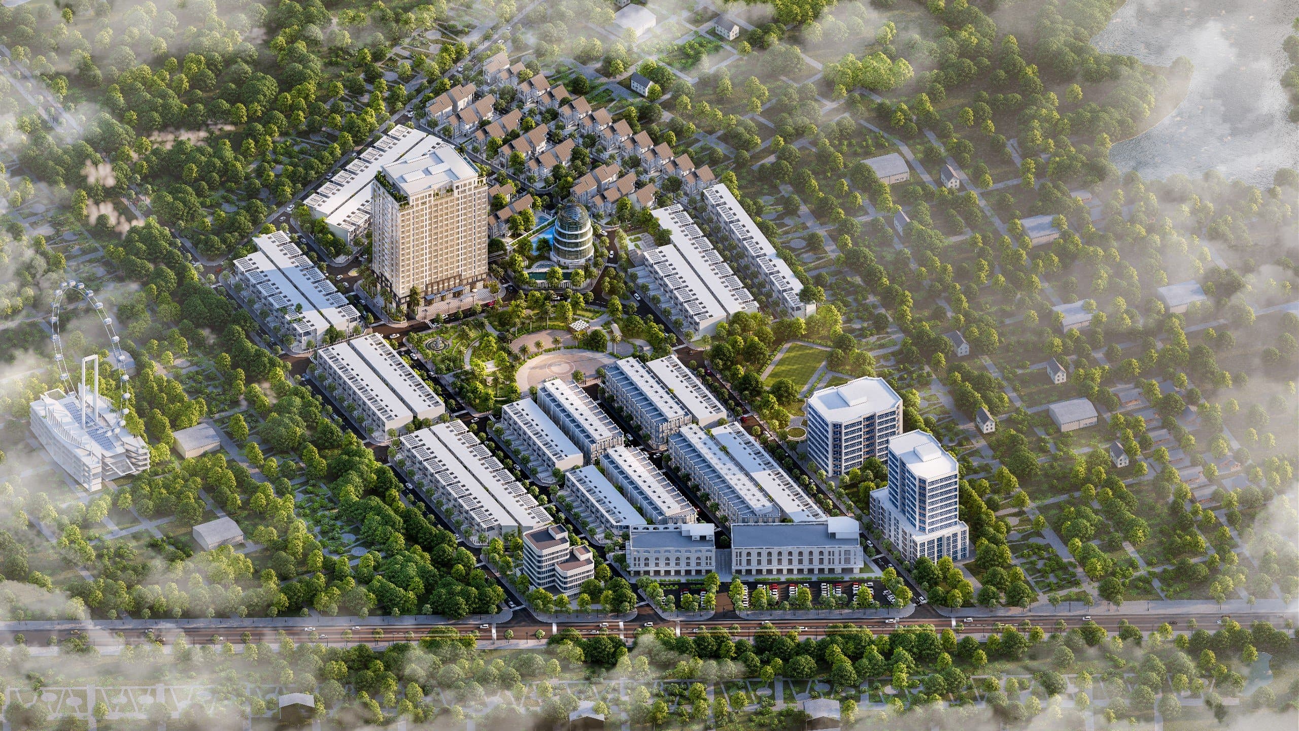 Khu nhà ở thấp tầng - hình 1